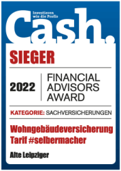 Cash. Financial Advisors Award #selbermachter